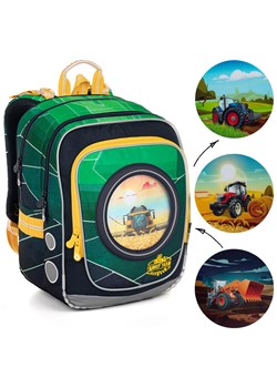 Plecak z traktorem i kombajnem Topgal ENDY 23015 ze sklepu Topgal w kategorii Plecaki dla dzieci - zdjęcie 168821370