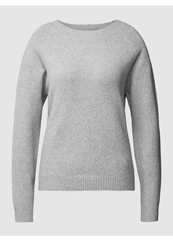 Sweter z dzianiny z okrągłym dekoltem model ‘DOFFY’ ze sklepu Peek&Cloppenburg  w kategorii Swetry damskie - zdjęcie 168822411
