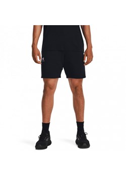 Męskie spodenki dresowe Under Armour UA Icon Fleece Short - czarne ze sklepu Sportstylestory.com w kategorii Spodenki męskie - zdjęcie 168823421