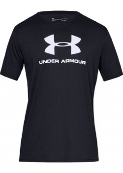 Męski t-shirt z nadrukiem UNDER ARMOUR SPORTSTYLE LOGO SS ze sklepu Sportstylestory.com w kategorii T-shirty męskie - zdjęcie 168823972