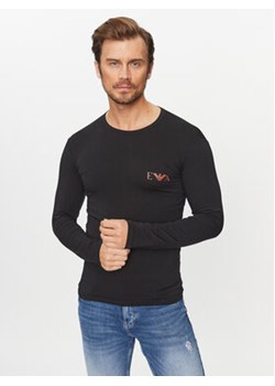 Emporio Armani Underwear Longsleeve 111023 3F715 00020 Czarny Regular Fit ze sklepu MODIVO w kategorii T-shirty męskie - zdjęcie 168825381