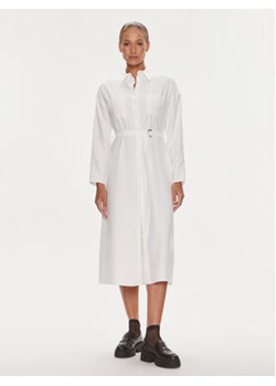 Silvian Heach Sukienka koszulowa GPP23325VE Biały Regular Fit ze sklepu MODIVO w kategorii Sukienki - zdjęcie 168825480