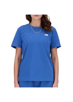 Koszulka New Balance WT41509BEU - niebieska ze sklepu streetstyle24.pl w kategorii Bluzki damskie - zdjęcie 168826370