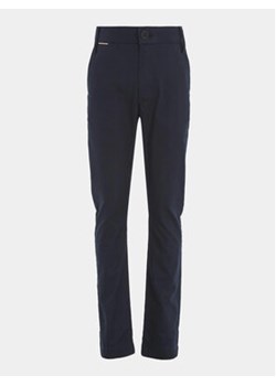 Tommy Hilfiger Spodnie materiałowe KB0KB08609 D Granatowy Slim Fit ze sklepu MODIVO w kategorii Spodnie chłopięce - zdjęcie 168826861
