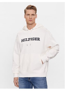 Tommy Hilfiger Bluza Monotype Embro MW0MW33062 Biały Regular Fit ze sklepu MODIVO w kategorii Bluzy męskie - zdjęcie 168826863