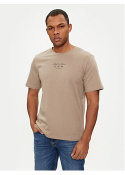 Jack&Jones T-Shirt 12251315 Beżowy Regular Fit ze sklepu MODIVO w kategorii T-shirty męskie - zdjęcie 168826884