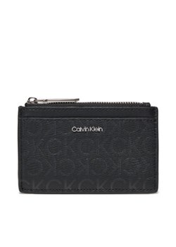 Calvin Klein Mały Portfel Damski Ck Must Lg Cardholder_Epi Mono K60K611935 Czarny ze sklepu MODIVO w kategorii Portfele damskie - zdjęcie 168826923