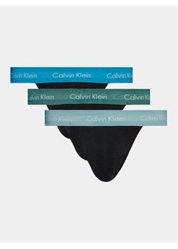 Calvin Klein Underwear Komplet 3 par stringów 000NB3363A Czarny ze sklepu MODIVO w kategorii Majtki męskie - zdjęcie 168826983