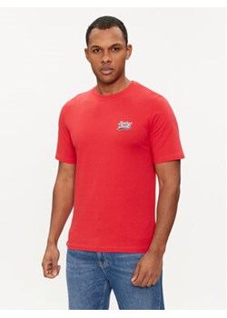 Jack&Jones T-Shirt Trevor 12227773 Czerwony Standard Fit ze sklepu MODIVO w kategorii T-shirty męskie - zdjęcie 168827072