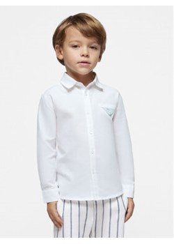 Mayoral Koszula 3122 Biały Regular Fit ze sklepu MODIVO w kategorii Koszule chłopięce - zdjęcie 168827402