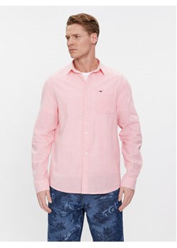 Tommy Jeans Koszula DM0DM18962 Różowy Regular Fit ze sklepu MODIVO w kategorii Koszule męskie - zdjęcie 168827410