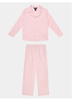 Polo Ralph Lauren Piżama 4P0150 Różowy Regular Fit ze sklepu MODIVO w kategorii Piżamy dziecięce - zdjęcie 168827480