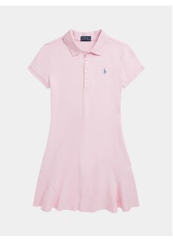 Polo Ralph Lauren Sukienka codzienna 313934962001 Różowy Regular Fit ze sklepu MODIVO w kategorii Sukienki dziewczęce - zdjęcie 168828871