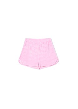 Cropp - Różowa welurowa piżama w serca - różowy ze sklepu Cropp w kategorii Piżamy damskie - zdjęcie 168835584