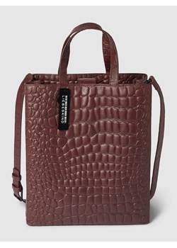 Torebka z fakturowanym wzorem model ‘PAPER BAG’ ze sklepu Peek&Cloppenburg  w kategorii Torby Shopper bag - zdjęcie 168836214