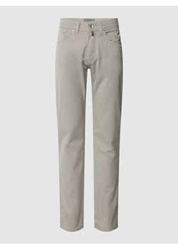 Chinosy o kroju tapered fit z 5 kieszeniami model ‘Lyon’ ze sklepu Peek&Cloppenburg  w kategorii Spodnie męskie - zdjęcie 168836273