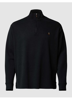 Sweter z dzianiny PLUS SIZE z wyhaftowanym logo ze sklepu Peek&Cloppenburg  w kategorii Swetry męskie - zdjęcie 168836314