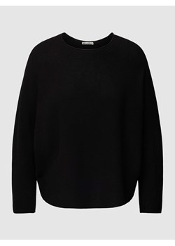 Sweter z dzianiny z okrągłym dekoltem model ‘MIMAS’ ze sklepu Peek&Cloppenburg  w kategorii Swetry damskie - zdjęcie 168836433