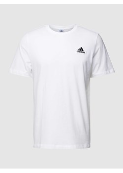 T-shirt z wyhaftowanym logo ze sklepu Peek&Cloppenburg  w kategorii T-shirty męskie - zdjęcie 168836611