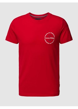 T-shirt o kroju slim fit z okrągłym dekoltem ze sklepu Peek&Cloppenburg  w kategorii T-shirty męskie - zdjęcie 168836624