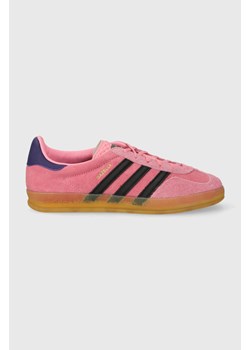 adidas Originals sneakersy zamszowe Gazelle Indoor kolor różowy IE7002 ze sklepu PRM w kategorii Buty sportowe damskie - zdjęcie 168836771
