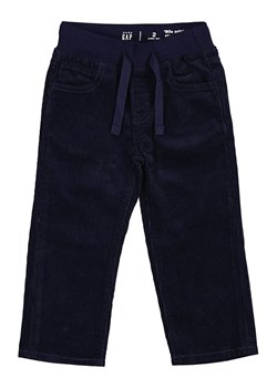GAP Spodnie sztruksowe w kolorze granatowym ze sklepu Limango Polska w kategorii Spodnie chłopięce - zdjęcie 168837000