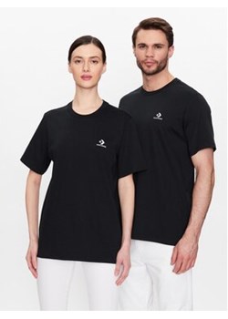 Converse T-Shirt Unisex Go-To Embroidered Star Chevron 10023876-A02 Czarny Regular Fit ze sklepu MODIVO w kategorii Bluzki damskie - zdjęcie 168838890