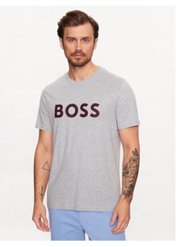 Boss T-Shirt 50488793 Szary Regular Fit ze sklepu MODIVO w kategorii T-shirty męskie - zdjęcie 168839003