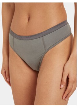 Calvin Klein Underwear Stringi 000QF7431E Szary ze sklepu MODIVO w kategorii Majtki damskie - zdjęcie 168839270
