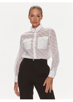 Guess Koszula W4RH6 5WFX40 Biały Oversize ze sklepu MODIVO w kategorii Koszule damskie - zdjęcie 168840002