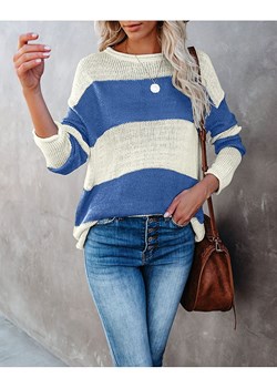 LA Angels Sweter w kolorze niebiesko-kremowym ze sklepu Limango Polska w kategorii Swetry damskie - zdjęcie 168840504