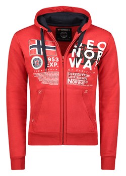 Geographical Norway Bluza &quot;Gasado&quot; w kolorze czerwonym ze sklepu Limango Polska w kategorii Bluzy męskie - zdjęcie 168840593