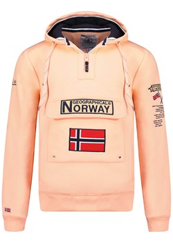 Geographical Norway Bluza &quot;Gymclass&quot; w kolorze koralowym ze sklepu Limango Polska w kategorii Bluzy męskie - zdjęcie 168840601