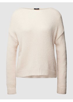 Sweter z dzianiny z okrągłym dekoltem ze sklepu Peek&Cloppenburg  w kategorii Swetry damskie - zdjęcie 168842951