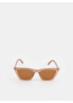 Sinsay - Okulary przeciwsłoneczne - brązowy ze sklepu Sinsay w kategorii Okulary przeciwsłoneczne damskie - zdjęcie 168844983