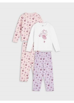 Sinsay - Piżamy 2 pack - różowy ze sklepu Sinsay w kategorii Piżamy dziecięce - zdjęcie 168845014