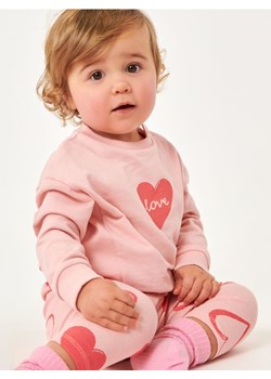 Sinsay - Komplet: bluza i legginsy - różowy ze sklepu Sinsay w kategorii Komplety niemowlęce - zdjęcie 168845202