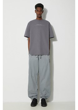 A-COLD-WALL* spodnie dresowe Cinch Pant kolor szary gładkie ACWMB266 ze sklepu PRM w kategorii Spodnie męskie - zdjęcie 168847754