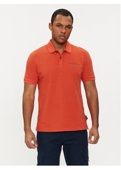 Napapijri Polo Elbas NP0A4GDL Pomarańczowy Regular Fit ze sklepu MODIVO w kategorii T-shirty męskie - zdjęcie 168854742