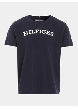Tommy Hilfiger T-Shirt Monotype Tee KG0KG07431 D Granatowy Regular Fit ze sklepu MODIVO w kategorii T-shirty chłopięce - zdjęcie 168854893