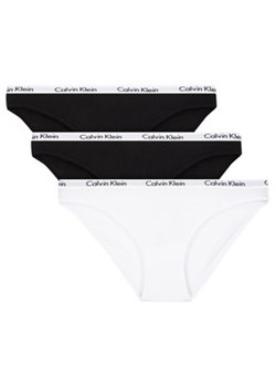 Calvin Klein Underwear Komplet 3 par fig klasycznych 000QD3588E Kolorowy ze sklepu MODIVO w kategorii Majtki damskie - zdjęcie 168854990