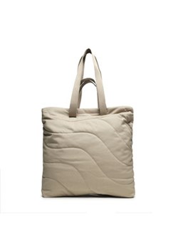 Calvin Klein Jeans Torebka Ultralight Sq Tote40 Qt K60K610850 Beżowy ze sklepu MODIVO w kategorii Torby Shopper bag - zdjęcie 168855163