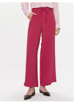 Marella Spodnie materiałowe Ribelle 2413131134 Czerwony Regular Fit ze sklepu MODIVO w kategorii Spodnie damskie - zdjęcie 168855800