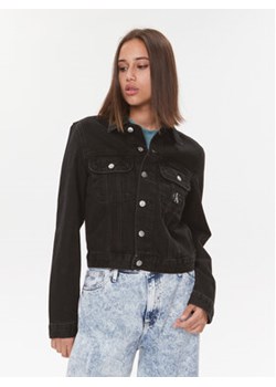 Calvin Klein Jeans Kurtka jeansowa 90's J20J221820 Czarny Regular Fit ze sklepu MODIVO w kategorii Kurtki damskie - zdjęcie 168855851