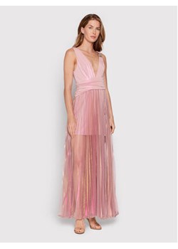 Babylon Sukienka wieczorowa P_S00843 Różowy Regular Fit ze sklepu MODIVO w kategorii Sukienki - zdjęcie 168855914