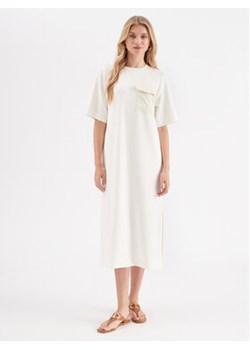 InWear Sukienka codzienna Zev 30108202 Biały Straight Fit ze sklepu MODIVO w kategorii Sukienki - zdjęcie 168855973
