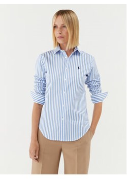 Polo Ralph Lauren Koszula 211910741002 Niebieski Regular Fit ze sklepu MODIVO w kategorii Koszule damskie - zdjęcie 168857063