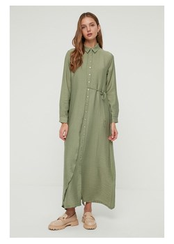 trendyol Sukienka w kolorze zielonym ze sklepu Limango Polska w kategorii Sukienki - zdjęcie 168857242