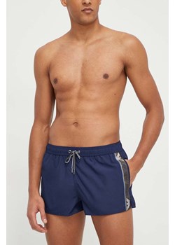 Emporio Armani Underwear szorty kąpielowe kolor granatowy ze sklepu ANSWEAR.com w kategorii Kąpielówki - zdjęcie 168857664