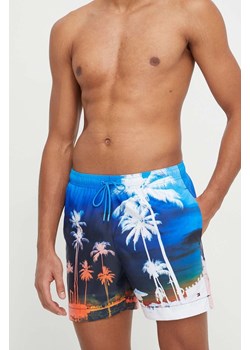 Tommy Hilfiger szorty kąpielowe kolor niebieski ze sklepu ANSWEAR.com w kategorii Kąpielówki - zdjęcie 168857744